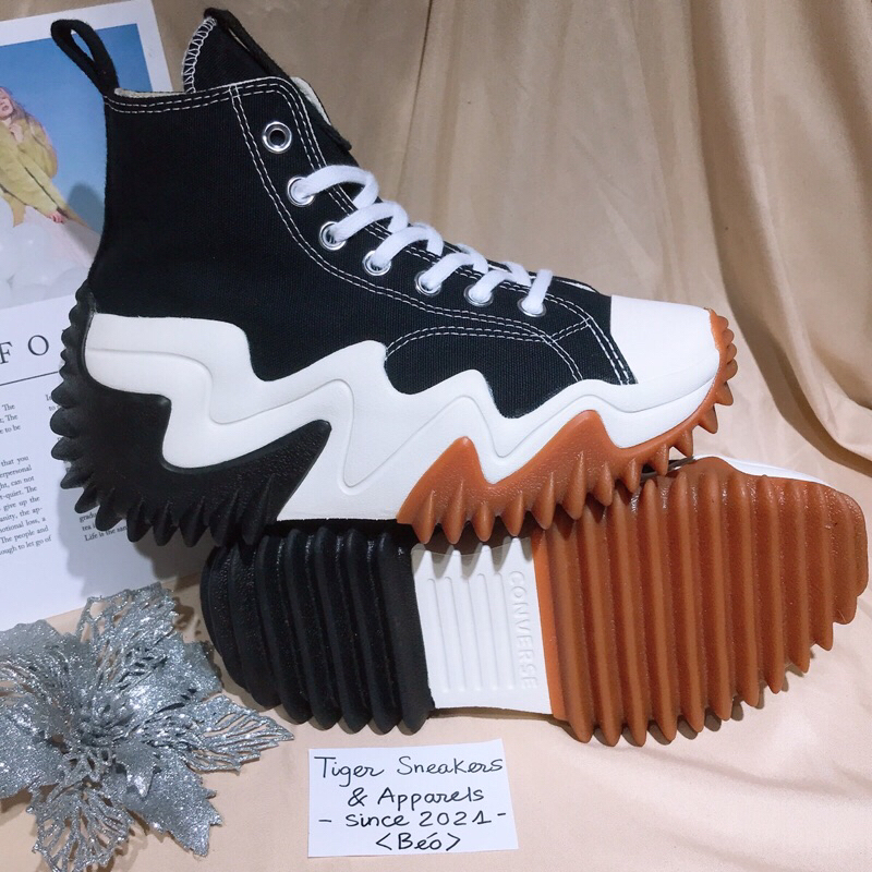 Tiger Sneakers - Giày Converse Run Motion Black chính hãng | 171545C
