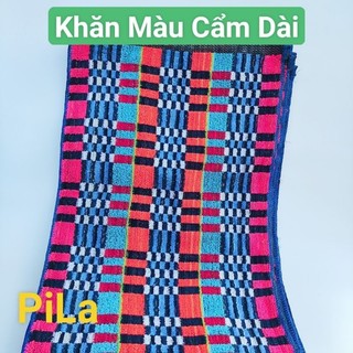 Khăn Lau Tay Màu Thổ Cẩm Tối,Khăn Cẩm Hạn Chế Bám Bẩn