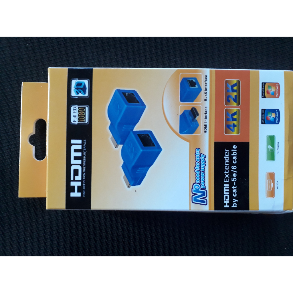 Bộ HDMI to lan 30m. HDMI kéo dài 30m