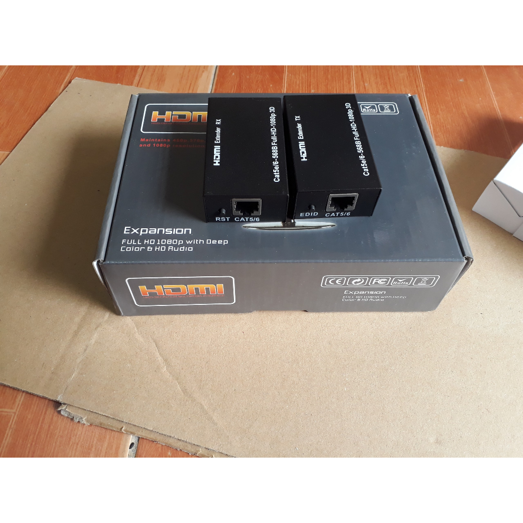 Bộ HDMI to lan 60m. HDMI kéo dài 60m