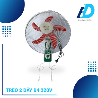 Quạt máy treo tường 2 dây kéo fanti b4 chính hãng điện 220v