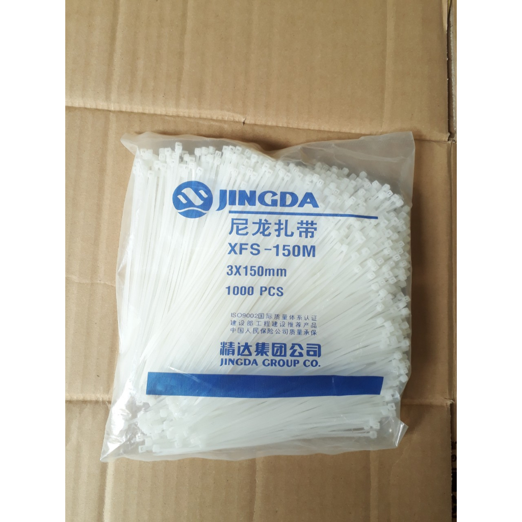 Dây thít 150mm 25K/ gói 250 gram sợi dẻo dai, vô cùng chắc chắn