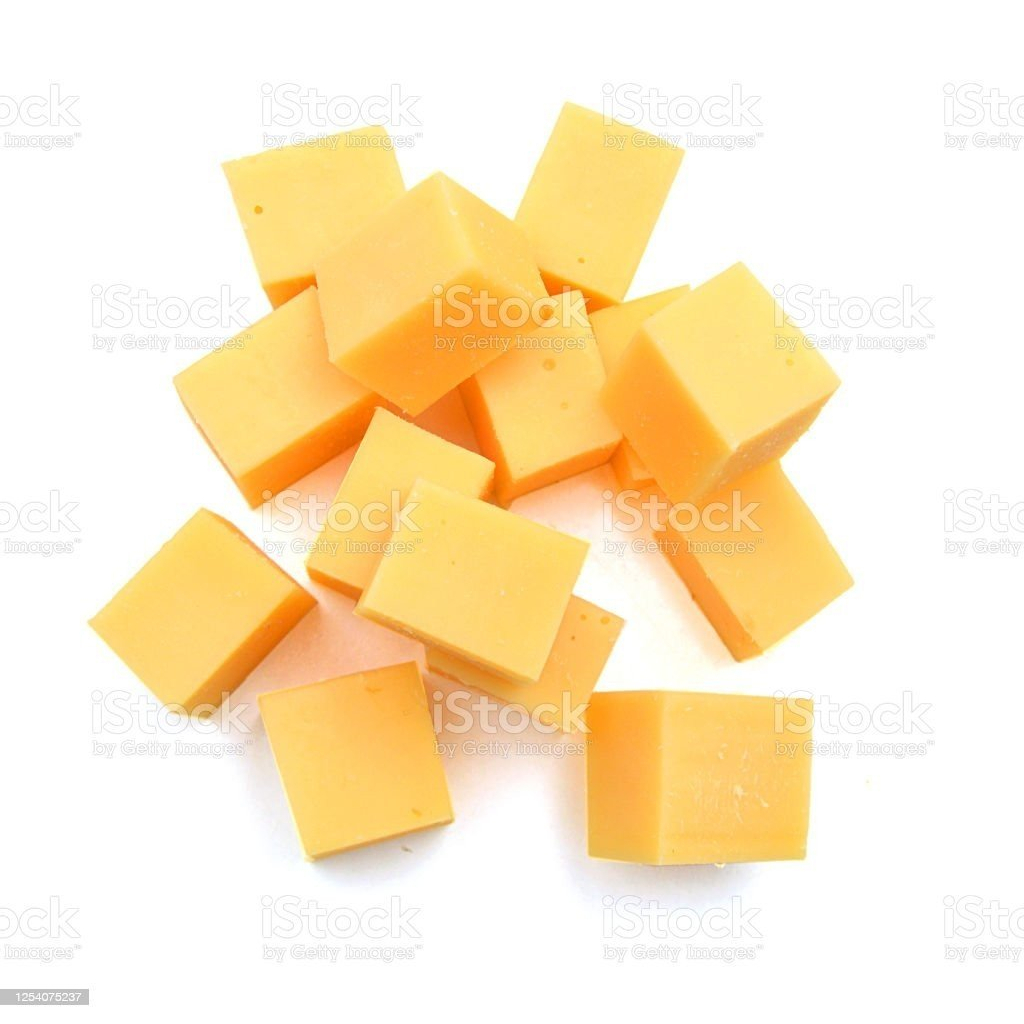 Gói 1Kg Phô mai Cheddar Cao Cấp , ngon dạng khối