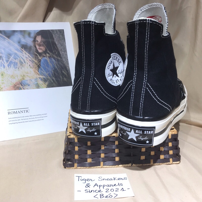 Tiger Sneakers - Giày Converse 1970s Plus Black chính hãng | A00916C