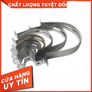 Đai ôm, bát, cùm ống nước, cùm omega inox 201, đai nẹp ống