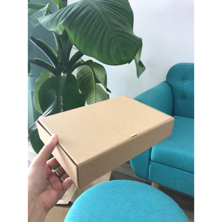 25x17x5 - Combo 10 Hộp carton nắp gài đóng hàng, Thùng Carton Giá Rẻ