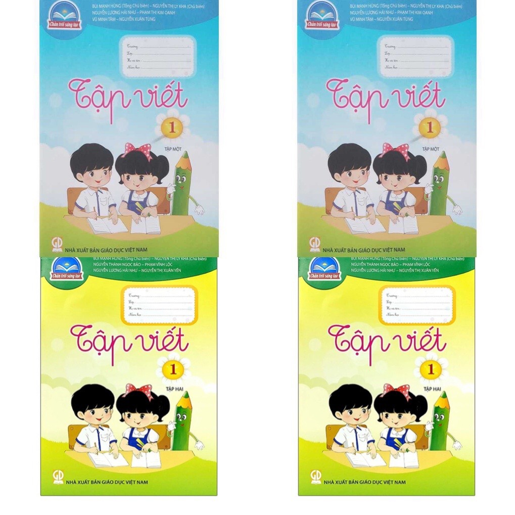 vở tập viết lớp 1 chân trời sáng tạo kèm quà tặng