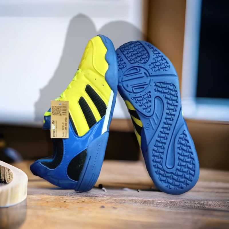 Giày Cầu Lông, Bóng bàn đế cao su đã khâu, thích hợp sân bê tông