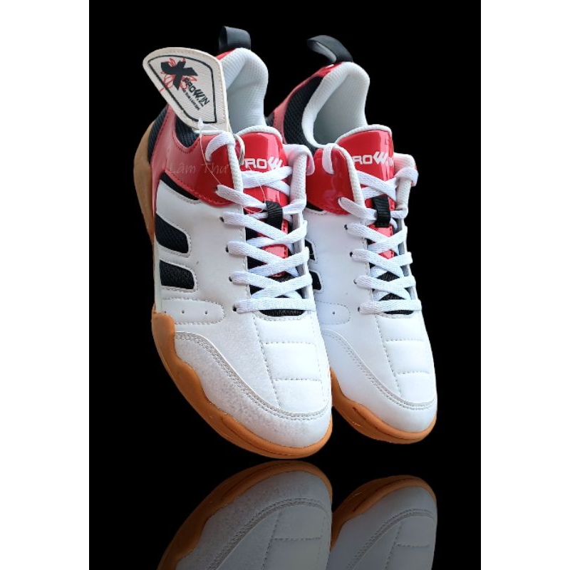 Giày Cầu Lông, Bóng bàn đế cao su đã khâu, thích hợp sân bê tông