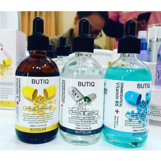 Serum vitamin b5 butiq | vita c | ha butiq tinh chất dưỡng trắng da lọ 100ml