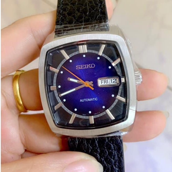 Đồng Hồ - Đồng Hồ Nam Cơ Seiko - Dây Da Cao Cấp - Kiểu Dáng Năng Động, Lịch Lãm - Bảo Hành 12 Tháng