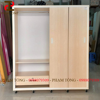 Tủ nhựa đài loan 4 cánh cửa lùa
