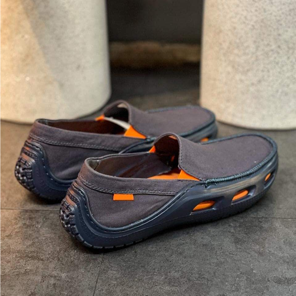 Giày vải Cross Nam Tideline Slipon màu navy , Hàng Full box
