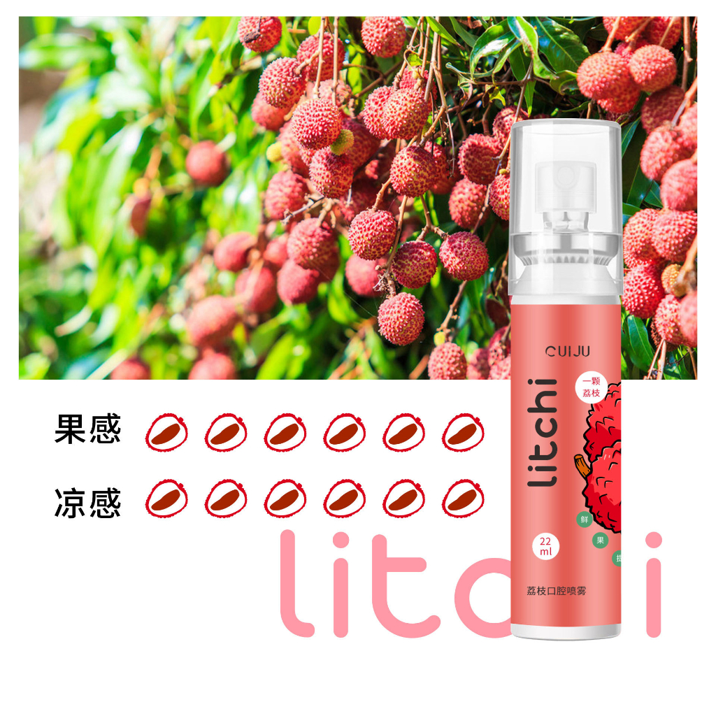 Xịt Thơm Miệng Hương Trái Cây 22ml CUIJU
