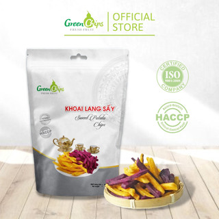Khoai lang sấy khô 250g tự nhiên green chips