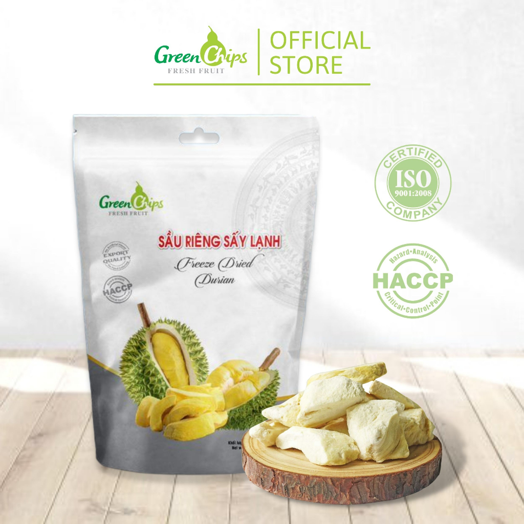 Sầu Riêng Sấy Lạnh 30g Tự Nhiên Green Chips