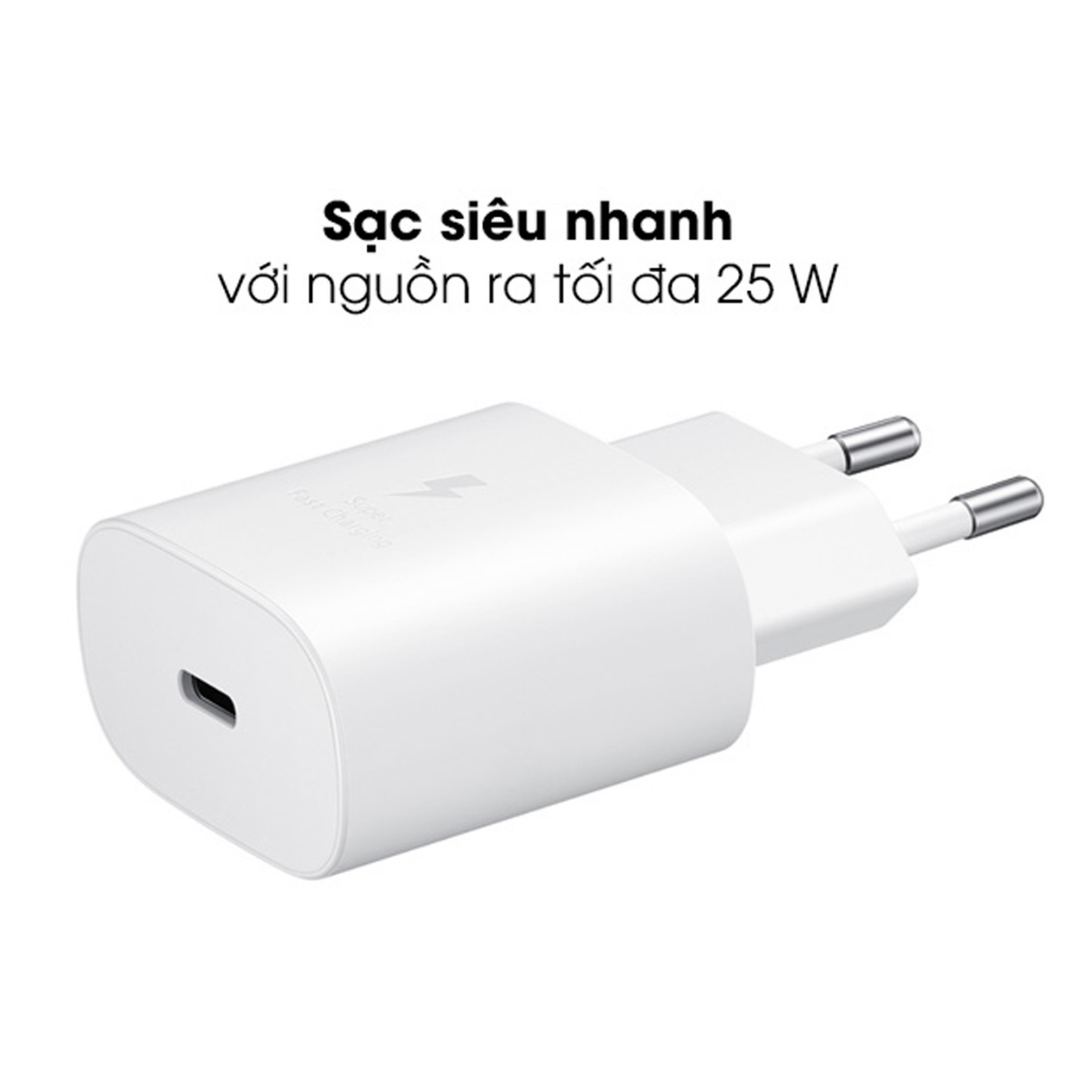 Sạc nhanh Samsung 25w Type C dây sạc Type C to Type C PHANH Bảo hành Lỗi 1 đổi 1