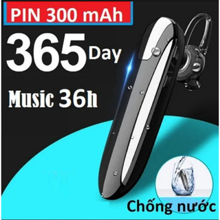 Tai Nghe Bluetooth 5.1 Chống Nước IPX7 Kết Nối 2 Điện Thoại PIN 300mAh Nghe Nhạc - Đàm thoại Từ 20 Đến 40 Giờ.