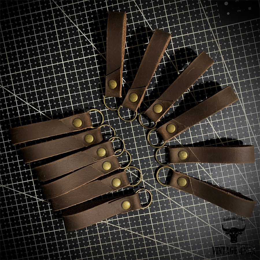 Móc Khóa Da Sáp Ngựa Điên