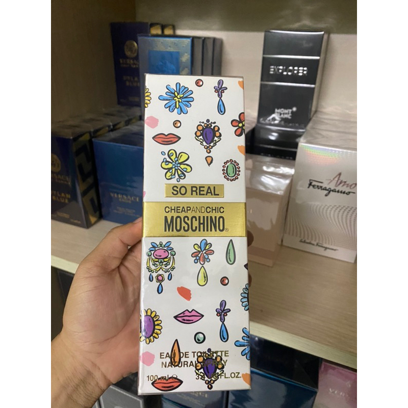 Nước Hoa Nữ Moschino Cheap & Chic So Real Edt 100ml.Fullsea