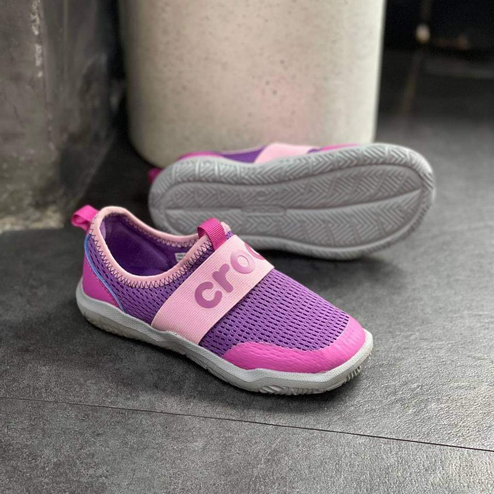 Giày vải trẻ em Swifwater Easy on Kid màu hồng tím đế ghi mẫu mới nhất