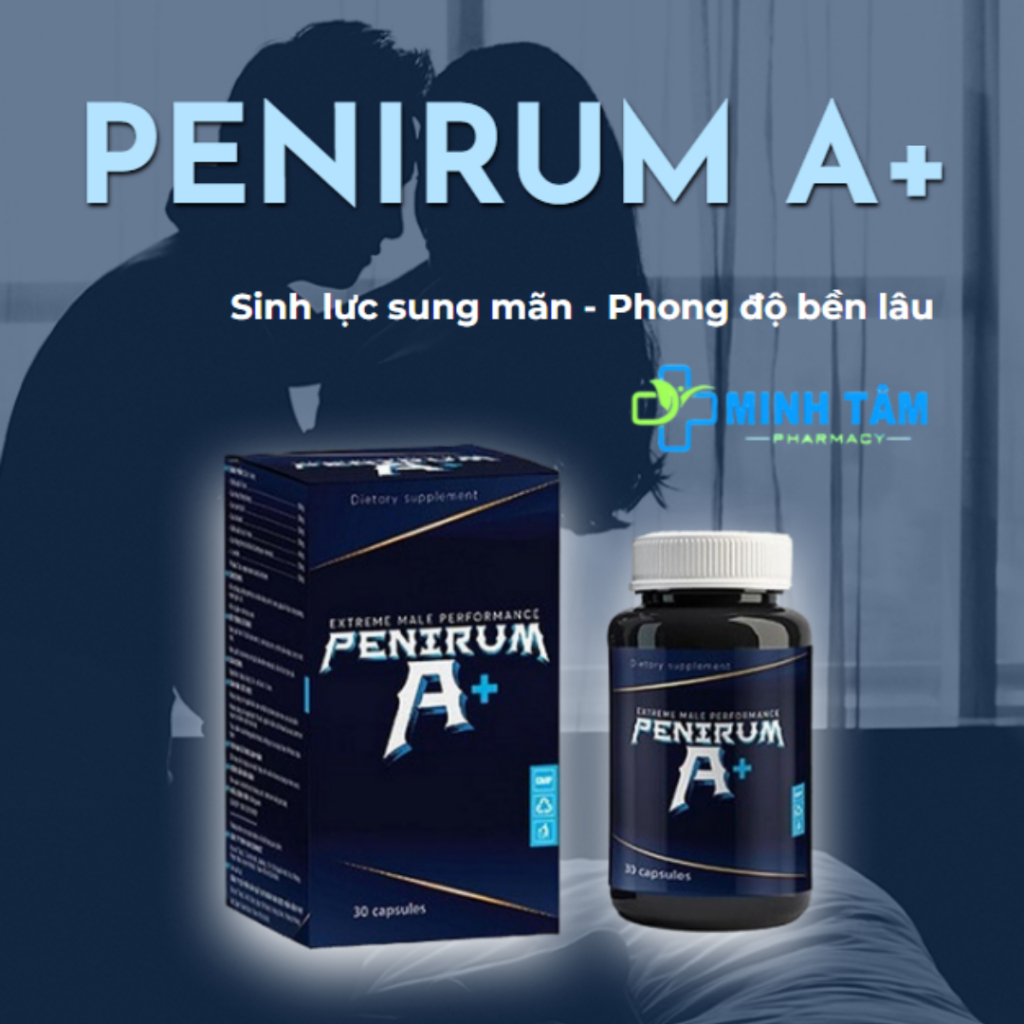 Penirum A+ Chính Hãng Tăng Cường Sinh Lực Phái Mạnh & Kéo Dài Thời Gian Q.H