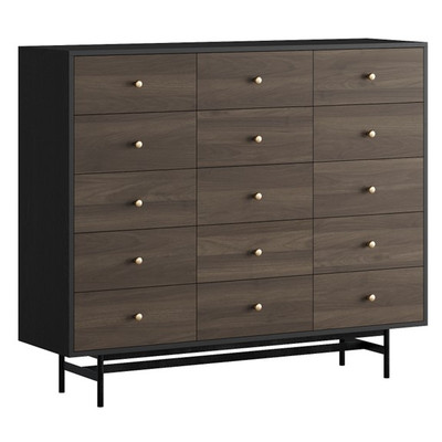 ROBECCA, Kệ đựng đồ, kệ để đồ DRA_378, 140x40x118cm, kệ gỗ Scandi Home