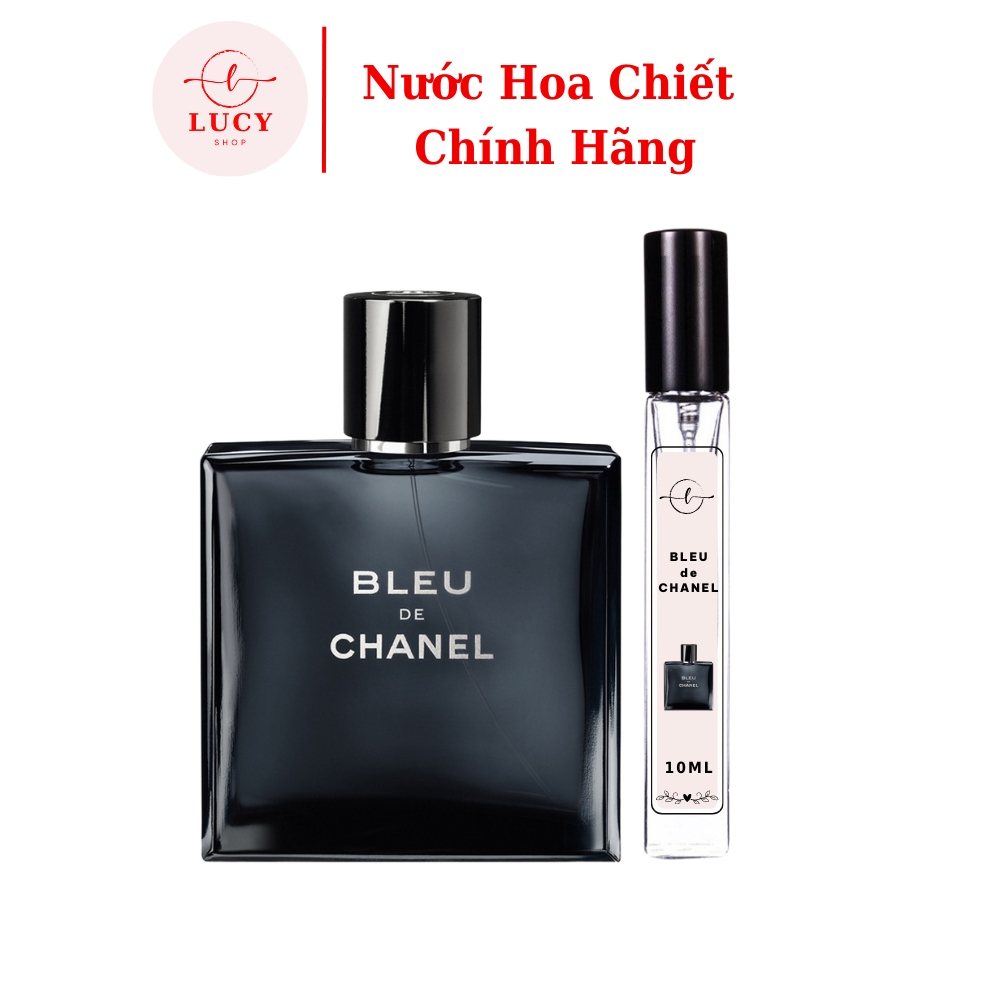 Nước Hoa Chiết Nam Cao Cấp Sang Trọng Bleu De Chanel Thơm Lâu 10Ml Đầy Nam Tính Cuốn Hút Phái Đẹp - Lucy Shop