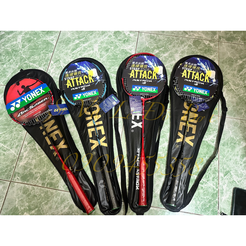 Vợt Cầu Lông tập luyện YN đan cước sẵn