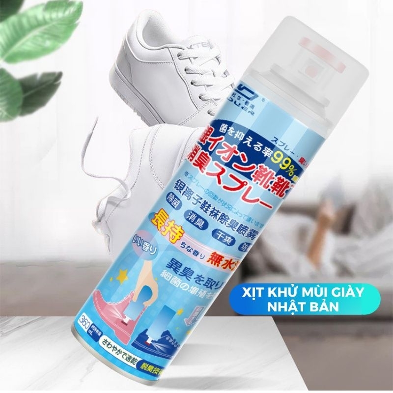 Bình xịt chống hôi Chân - Giày - Tất - Tủ Giày | Lưu hương đến 72H