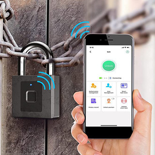Ổ khoá vân tay mở bằng app điện thoại và vân tay