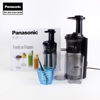 Máy ép chậm trái cây cao cấp Panasonic L500SRA 150W New 2023, hàng chính hãng bảo hành 12 tháng