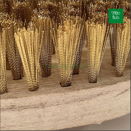 Bàn Chải sợi Đồng Bàn Chải Đánh Rỉ Vệ Sinh Kim Loại Hình Tròn Bầu Dục Hình Chữ Nhật