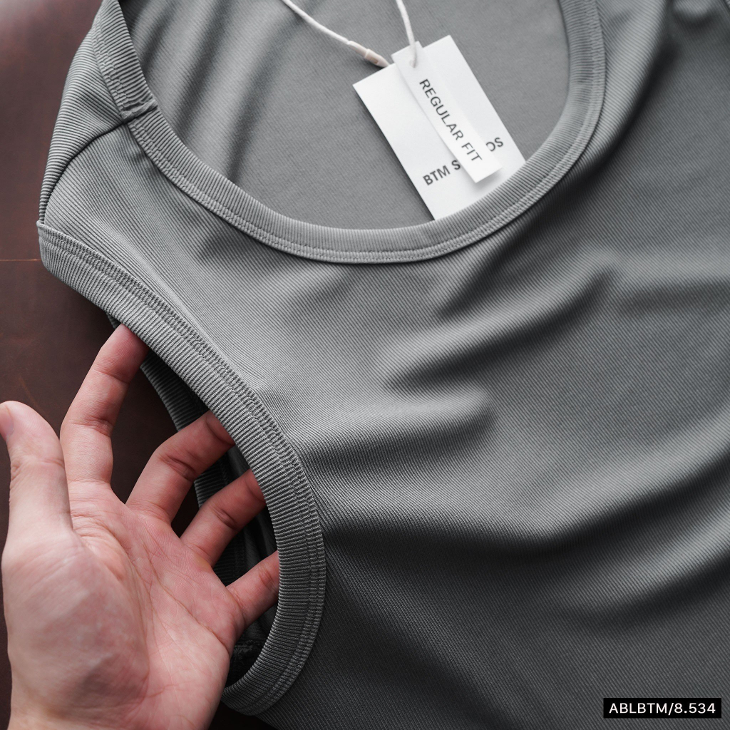 Áo thun ba lỗ, áo tanktop chất liệu cotton dệt gân mịn mát, mặc siêu êm BL5