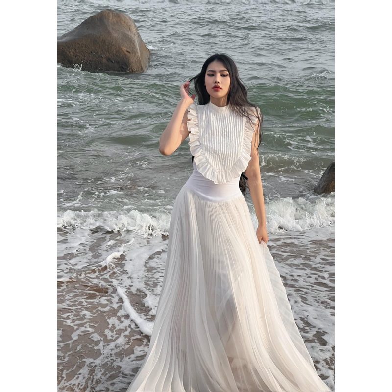 ONONMADE THANH LÝ LUNA MIDI DRESS