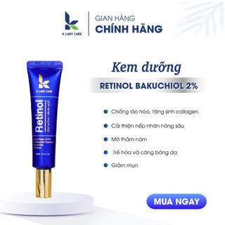 Kem dưỡng Retinol bakuchiol 2% chống lão hóa, retinol trẻ hóa làn da