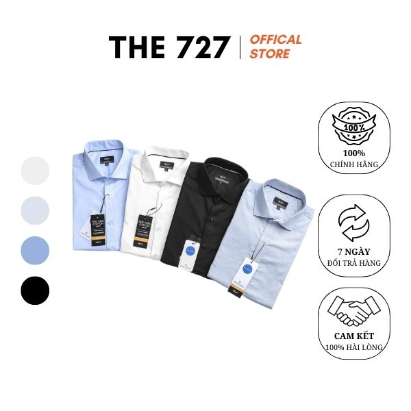Áo sơ mi nam dài tay công sở cao cấp THE 727 G2