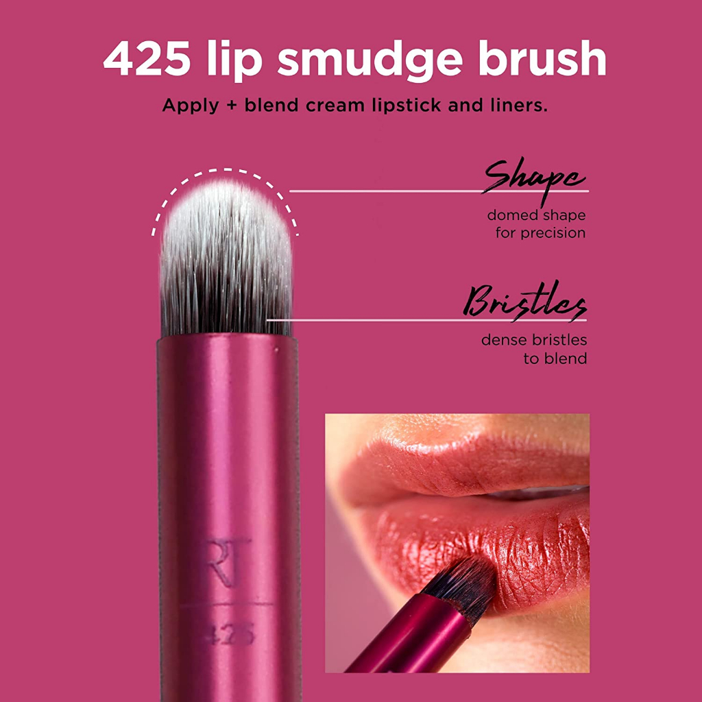 Bộ Cọ Trang Điểm 5 Cây Real Techniques Artist Essentials Makeup Brush Set