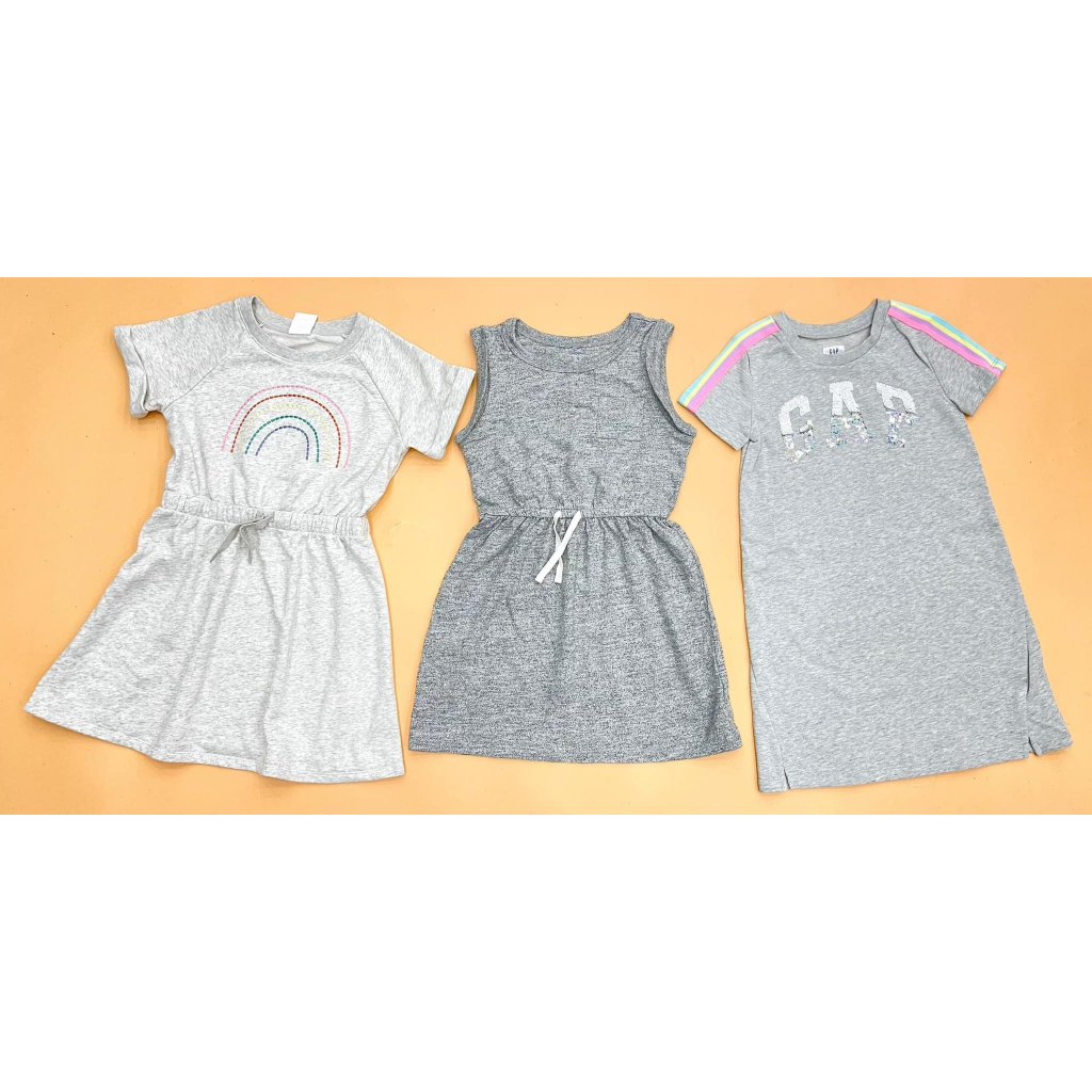Đầm Gap Kid Size đại Bé Gái Chất thun da cá mềm mịn 4/5T đến 14T