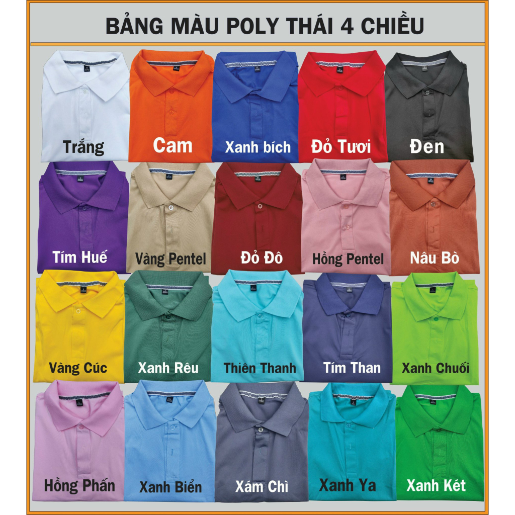 Áo Polo Nam Nữ Chất Liệu Cá Sấu  In Hình Cá Nhân,Đồng Phục,Thiết Kế Theo Yêu Cầu có hộp làm quà tặng