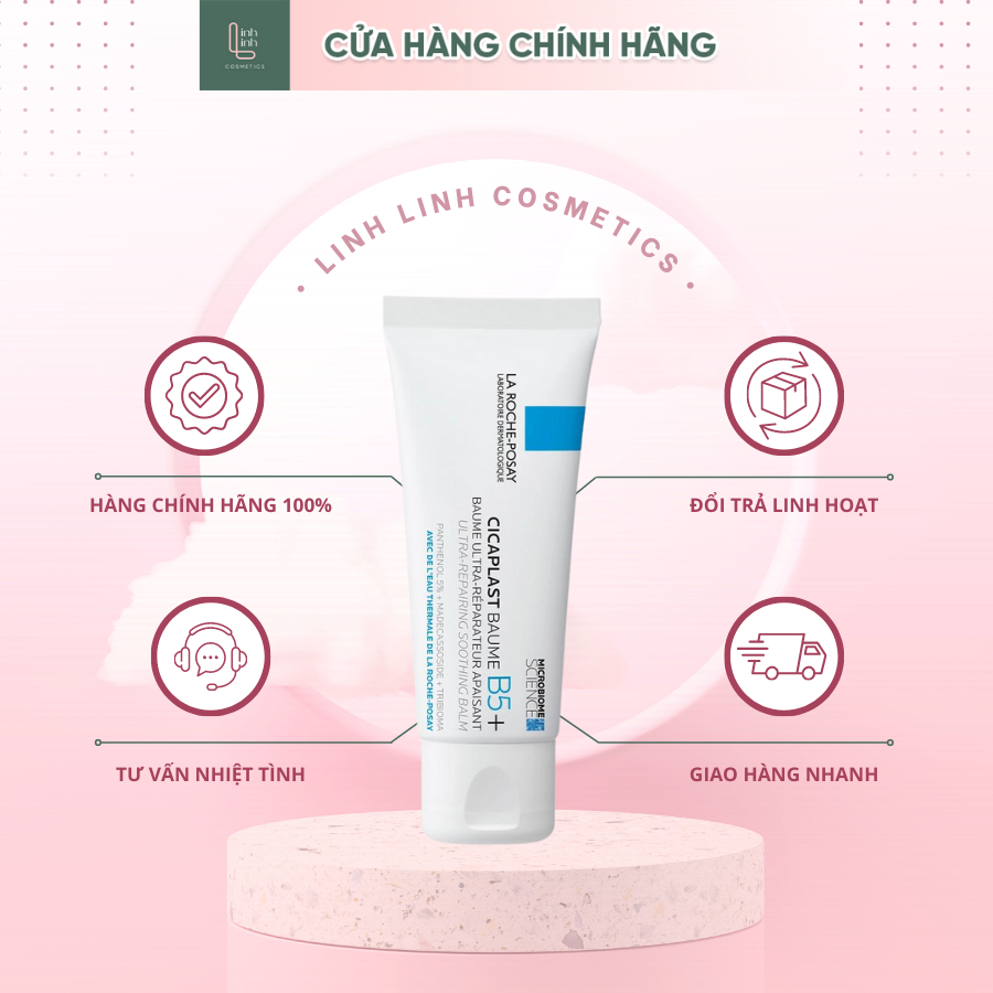 Kem Dưỡng La Roche Posay Cicaplast B5 Baume Phục Hồi Cấp Ẩm Tái Tạo Da