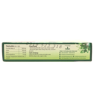 VIÊN GIẤP CÁ EXTRA TÂM DƯỢC (Hộp 30 viên)
