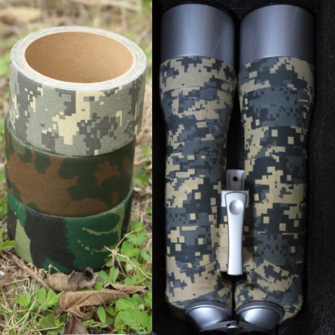 Băng Keo Vải Camo Nguỵ Trang Loại I Vải Cotton không thun Dày Chống Trầy Tốt - Bám Dinh Chắc .