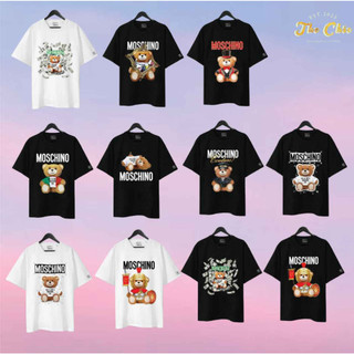 Áo Thun Moschino  - Gấu Teddy Full Mẫu Hàng thời thượng Vải Cotton 100% THE.CHIC
