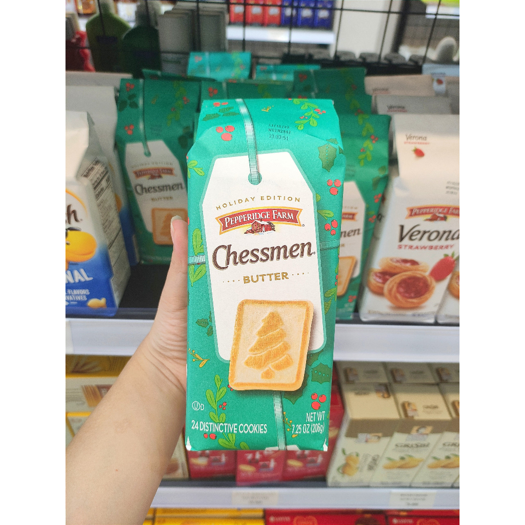 Bánh quy bơ Chessmen