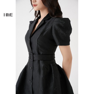 Váy mini cổ vest HIME H049