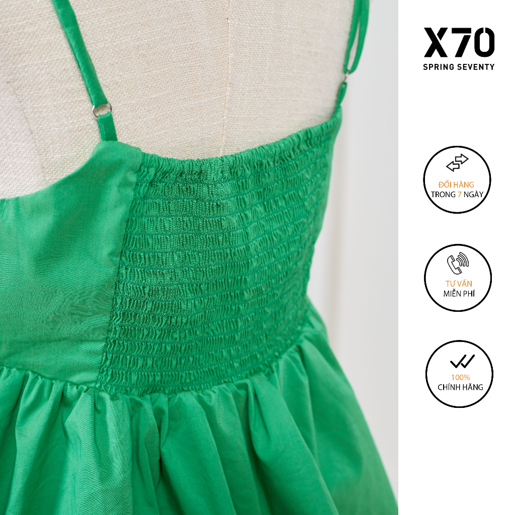 Áo Kiểu Nữ 2 Dây Màu Sắc Trendy Thời Trang X70 - 00620016