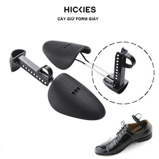 2 Cây giữ form giày nhựa tùy chỉnh size, màu đen cho giày Nam/Nữ-hickies