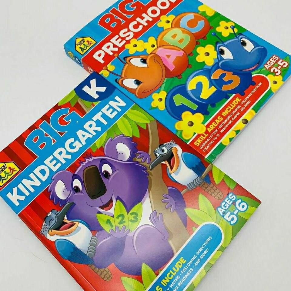 [Bản Nhập khẩu] BIG Workbook (Preschool & Kindergarten) - 2q