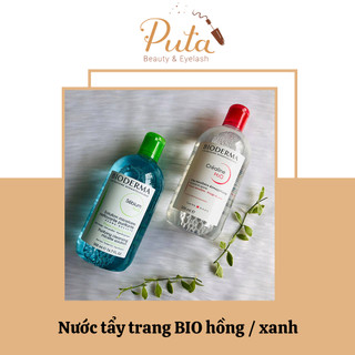 Nước tẩy trang bio hồng/ xanh